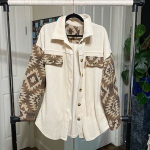 Aztec Western Shacket